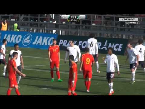 Nov 2015 Macedonia U21 2 2 France U21