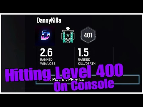 Hitting Level 400 On Console: Ps4 Diamond - Ranked Highlights - Go4 Highlights -Rainbow Six Siege