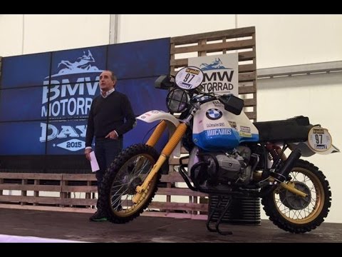 Juan Porcar Paris Dakar BMW OSSA. Primer catalán en el Dakar.Joan Porcar, el català pioner al Dakar