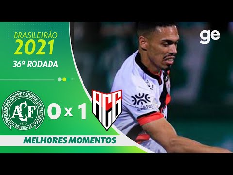 Gols e lances de Chapecoense x Atlético-GO