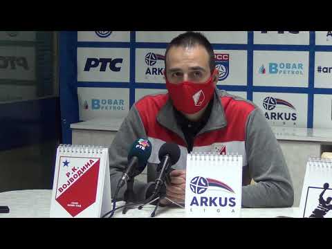 ARKUS liga 13. kolo / RK Kikinda Grindex - RK Vojvodina / Izjave aktera meča nakon utakmice
