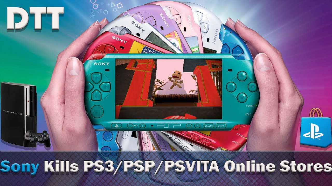 Sony Officially Kills PS3/PSP/PSVita Online Stores | A Glimps Into An All Digital Gaming Future