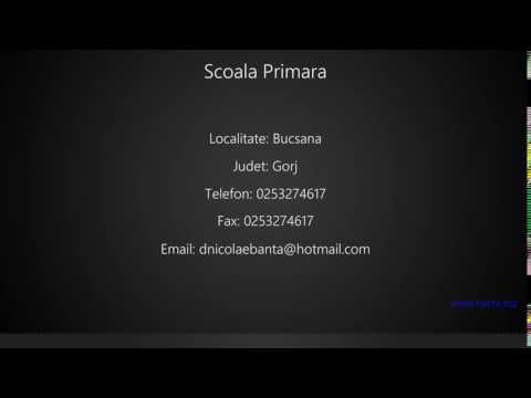 Scoala Primara  Bucsana