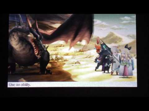 Bravely Default North American Demo - Final Boss ~Dragon~