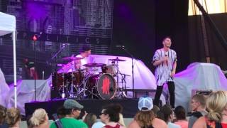 New Politics - West End Kids - opening for 311 -- 7/26/17 Charlotte NC