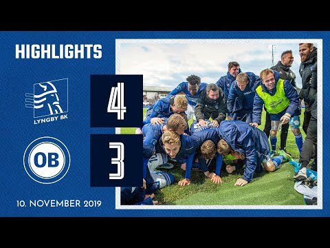 Vanvittigt comeback - Highlights: 4-3 Lyngby Boldklub - OB