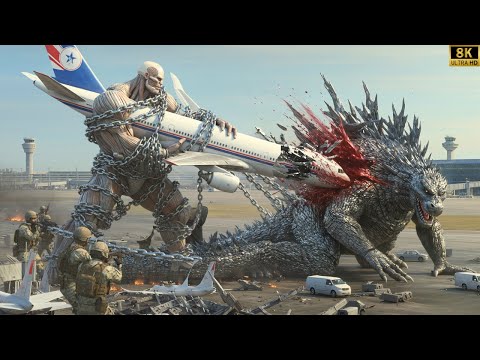 Godzilla vs. Colossal Titan: The Clash That Began At The Airport Ends İn The City