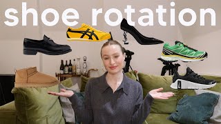 my current shoe rotation winter 2025 | shoes to wear this winter