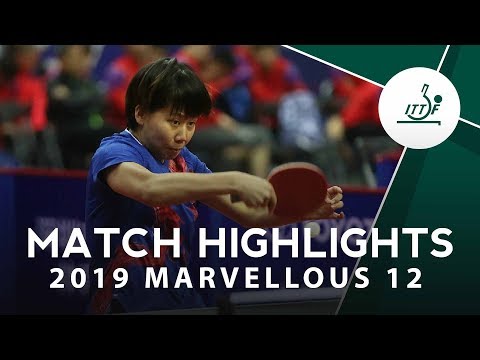 Zhu Yuling vs Chen Xingtong | 2019 Marvellous 12 Highlights