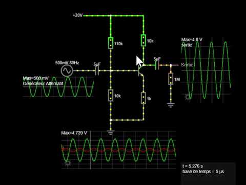 Common-Emitter Amplifier Configuration & Signal Gain