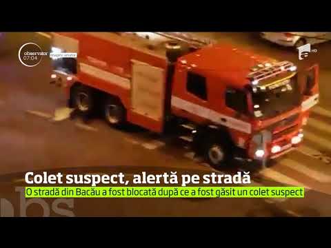 Un colet suspect a creat panică pe o stradă din centrul oraşului Băcau