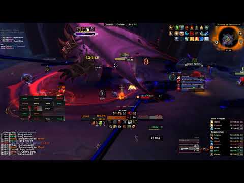 Mythic Il'gynoth VS Neterya guild | Feral POV