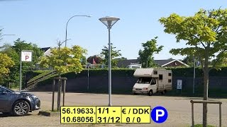 preview picture of video 'Parkplatz Kvickly Ebeltoft - copy GPS unten im Text'