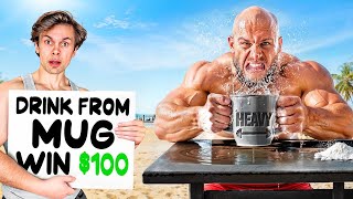 Drink From World's Heaviest Mug, Win $100