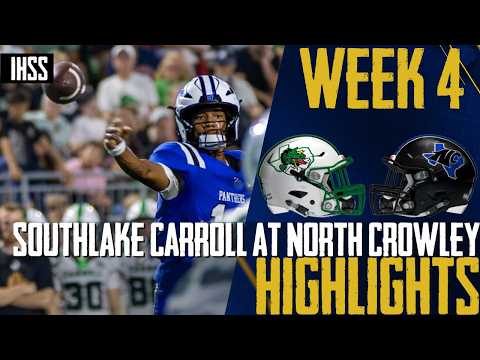 North Crowley vs Southlake Carroll | Panthers Roll 40-10 With Dez Bryant Watching