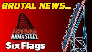 Well this sucks. Six Flags America | Superman Ride of Steel