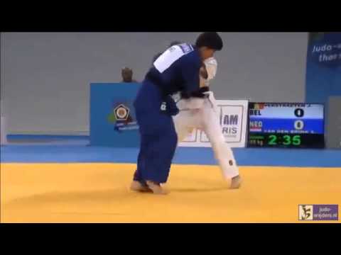 Judo 2014 European Championships Cadets Athens: Verstraeten (BEL) - van den Brink (NED) [-55kg]