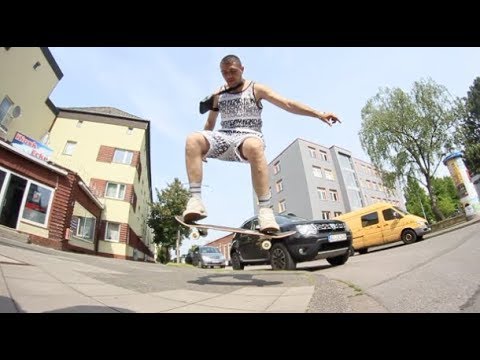Bordstein hoch?! - Skateboard