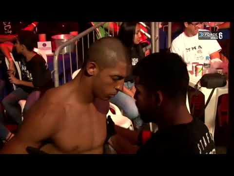 X FORCE MMA 6 - Luta 6 - 11/11/2017 - JAIRO RIBEIRO VS MATHEUS CAPOEIRA