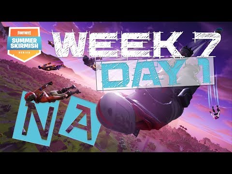FORTNITE Summer Skirmish Week 7 Day 1 Group 2 ( NA ) Full Recap and Highlights