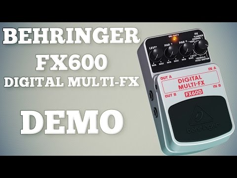 Behringer FX600 Digital Multi-FX Pedal image 5