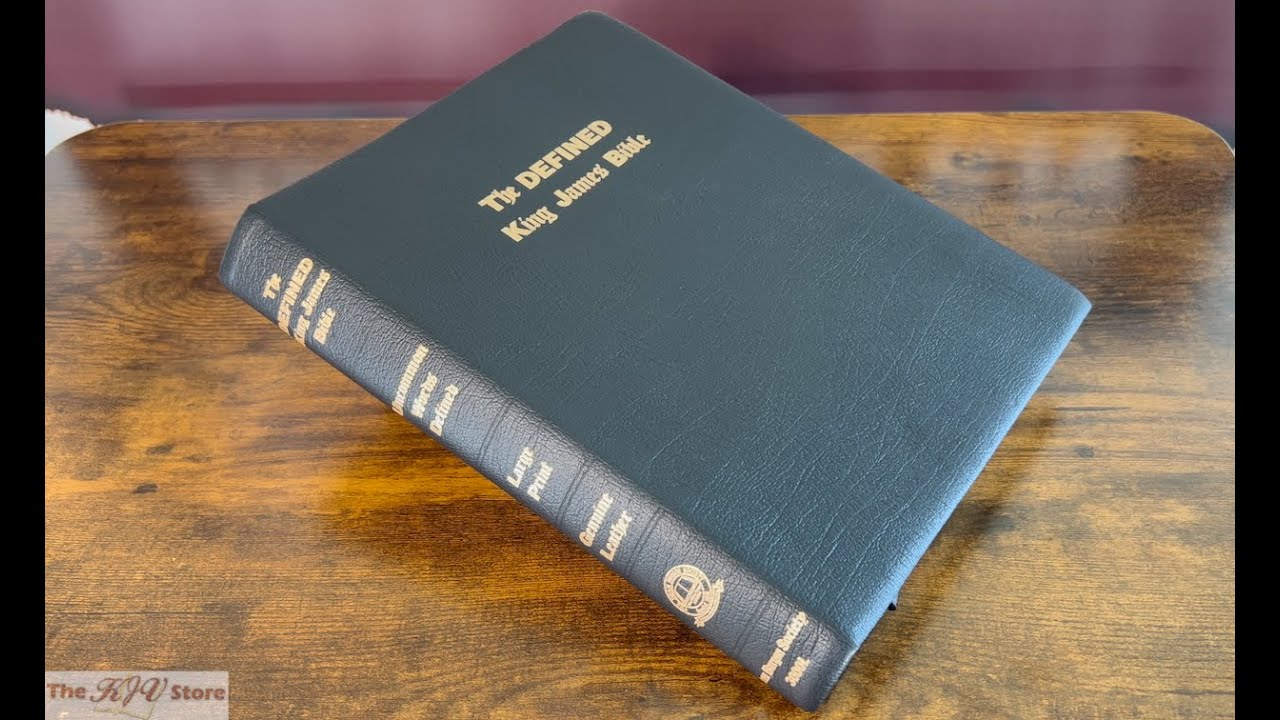 Defined King James Bible Large Print