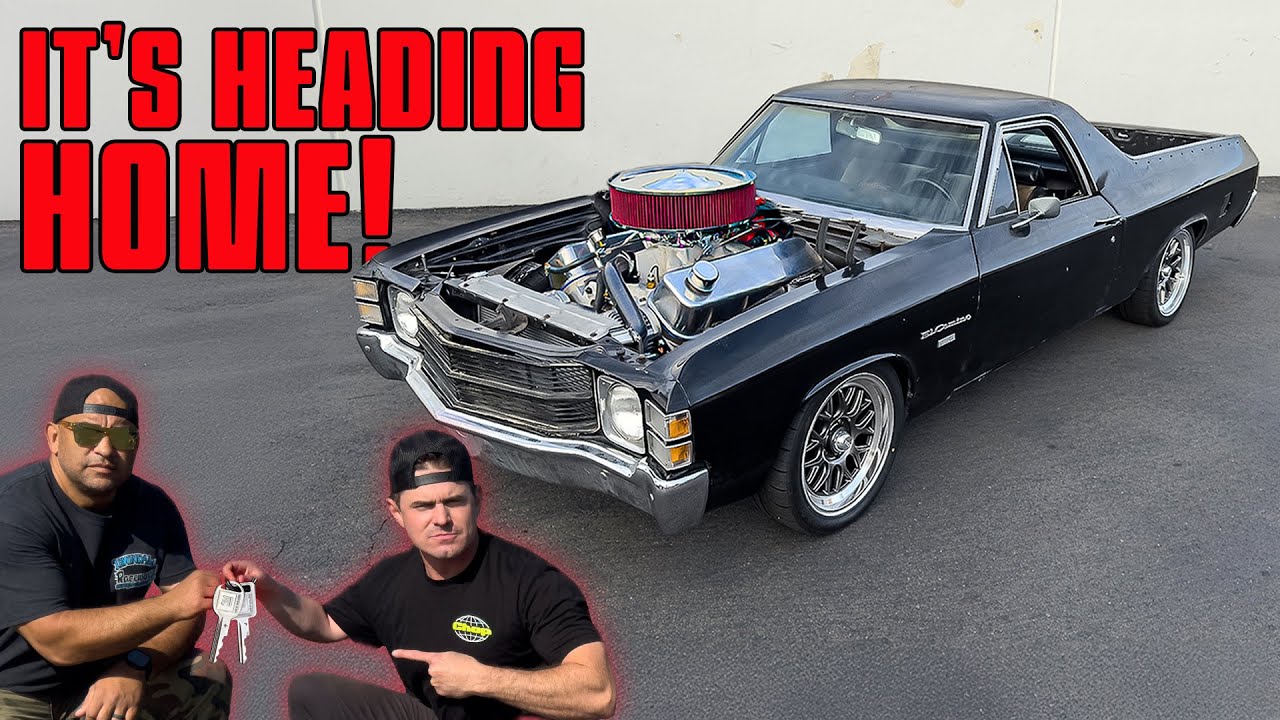 The Barn find Big Block El Camino Returns HOME!!! #concoursdeignorance