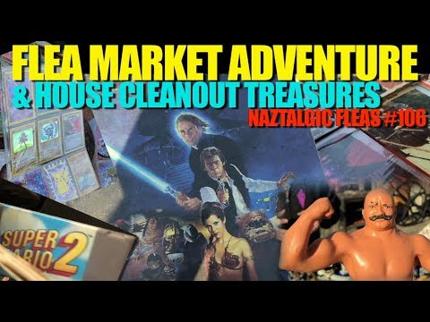 FLEA MARKET DAYS #106  TREASURE HOUSE CLEANOUT Toys, Video & Antiques