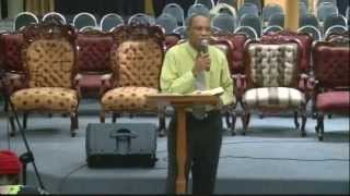 preview picture of video 'Sept. 4, 2013 Wednesday Bible Study Week1: Teacher Pastor Garfield Daley'
