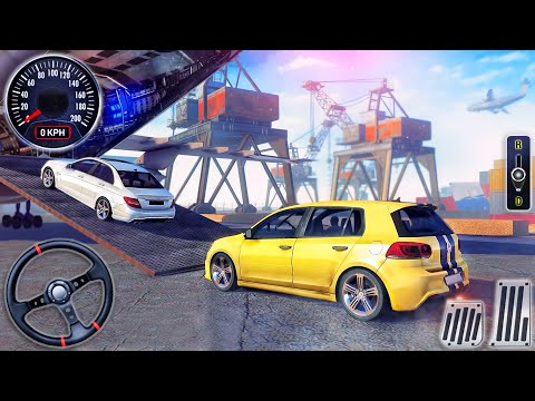 Airplane Pilot Car Transporter Simulator - Cargo Transport Multistory Vehicle - Android GamePlay