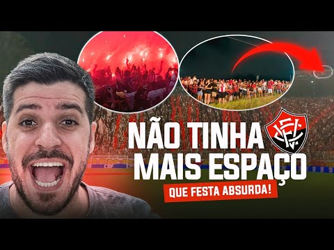 BARRADÃO FERVEU COM RECORDE DE PÚBLICO | FALTOU ESPAÇO EM VITÓRIA x JUVENTUDE - PARTIU BATEU
