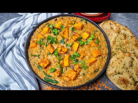 Sweet Potato Red Lentil Dahl