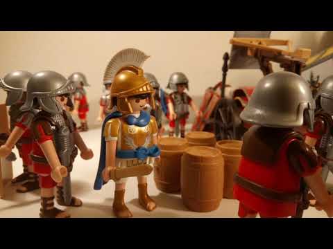 Playmobil Roman winter battle