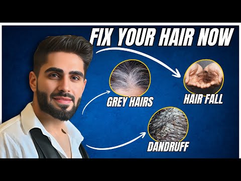 60 Days HAIR GROWTH Challenge!! Stop Hair Fall, Dandruff & Grey Hair Naturally!