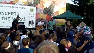 The Head and the Heart - Heaven Go Easy On Me - KEXP Concerts at the Mural