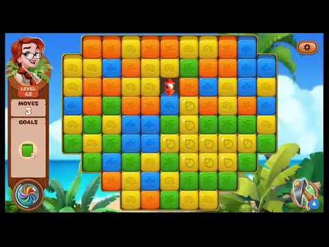 Lost Island Blast Adventure Level 45