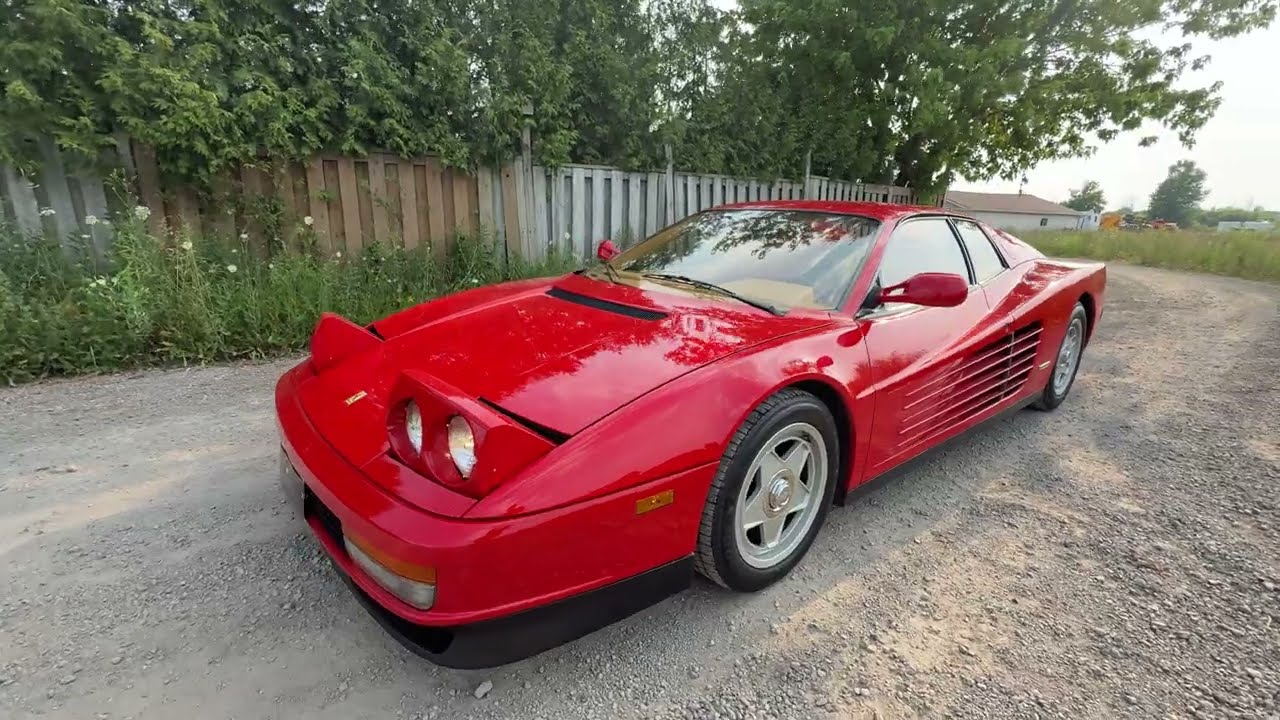 **SOLD on the CCC Buy-It-Now Lot** 14K mile 1987 Ferrari Testarossa 5-Speed Manual