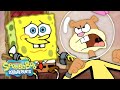 Every Time Sandy Rescued SpongeBob ️ 60 Minute Compilation SpongeBob
