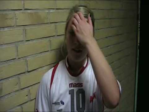 U16 DM - Ajax's Cathrine Sylvestersen om kampen Ajax - Odense.avi