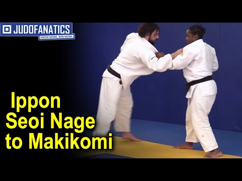 Ippon Seoi Nage to Makikomi by Gevrise Emane