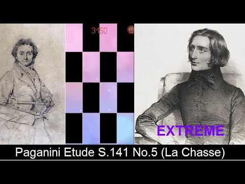 CRAZY DOUBLE TILES SONG IN UMod | Grandes études de Paganini S.141 No.5 (La Chasse)