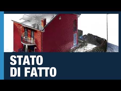 Rilievo laser scanner 3D per sanatoria edilizia