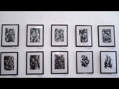 Выставка Виктора Хвостенко, посвящённая 205-летию Ф. М. Достоевского, работает в Бийске