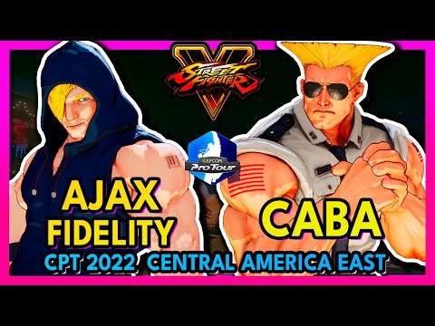 SFV 🥊 Ajax Fidelity (ED) VS Caba (GUILE) 🥊 スト5  🥊 SF5 🥊 Street Fighter 5