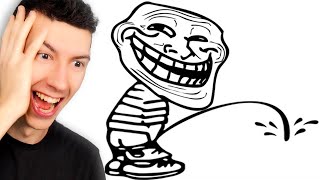 CE PIPI M'A SAUVÉ D'UN ÉNORME TROLL DE PLUS !! TROLLFACE QUEST