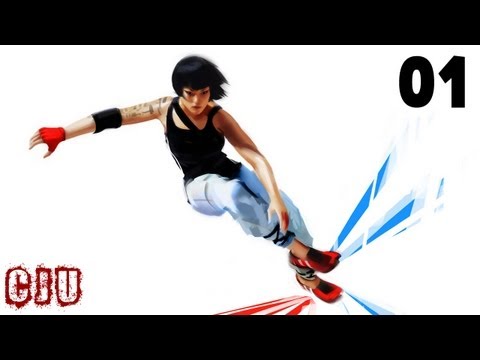 Let's Play Mirrors Edge Part 1 - Prologue | Parkour Freerunning | PC Game Walkthrough