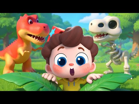 Neo Goes on a Fun Safari | Learn Dinosaurs | Nursery Rhymes & Kids Songs | BabyBus