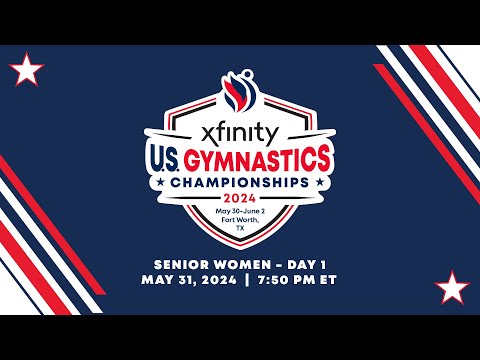 2024 Xfinity U.S. Gymnastics Championships - Senior Women - Day 1 (International Feed)