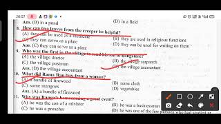 Chapter 3 Ranga Marriage class 11th Book 📚📖 Snapshots 📖📚 English most important MCQ questions 📚📖👍👍👍