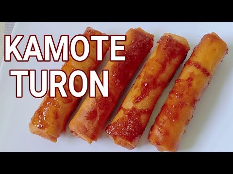 Kamote Turon Sweet Potato | How to Make Sweet Potato Roll | How to Cook Kamote turon